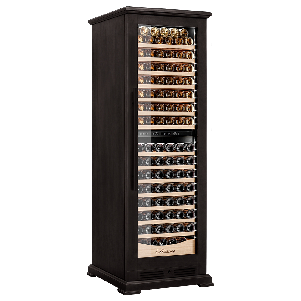 Винный шкаф компрессорный отдельностоящий Meyvel MV163PRO-KBT2 (Тёмный шоколад)