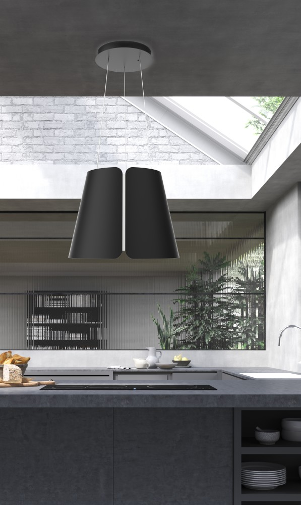 Вытяжка островная Faber BEAT BK MATT F45