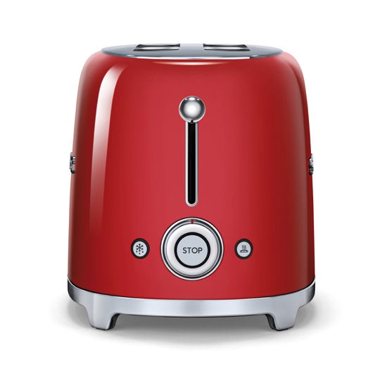 Тостер на 4 ломтика красный