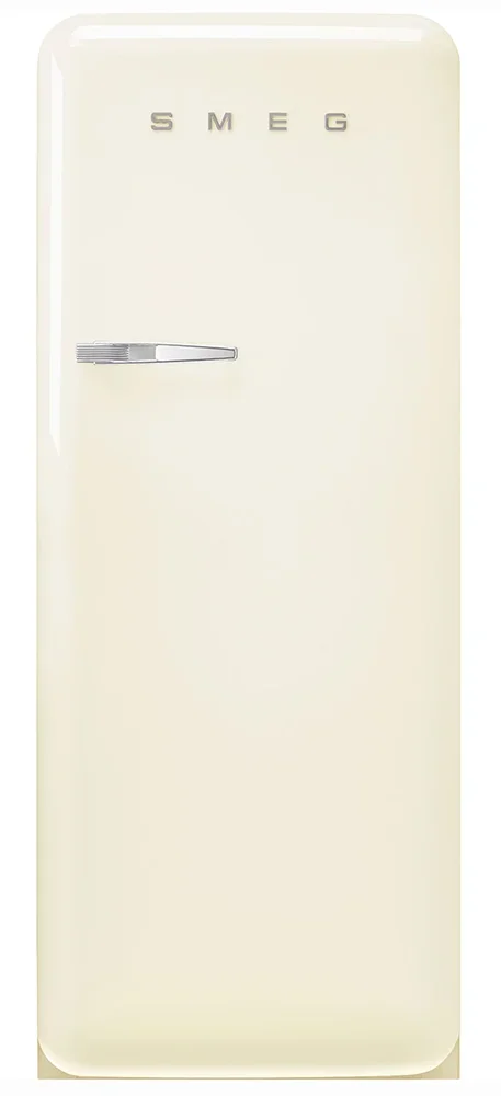 SMEG FAB28RCR6 Отдельностоящий однодверный холодильник, стиль 50-х годов, 60 см, кремовый, петли спр