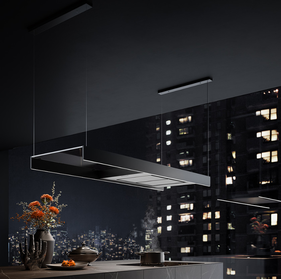 Вытяжка Falmec LIGHT ISOLA 180 ( островная, чёрная)