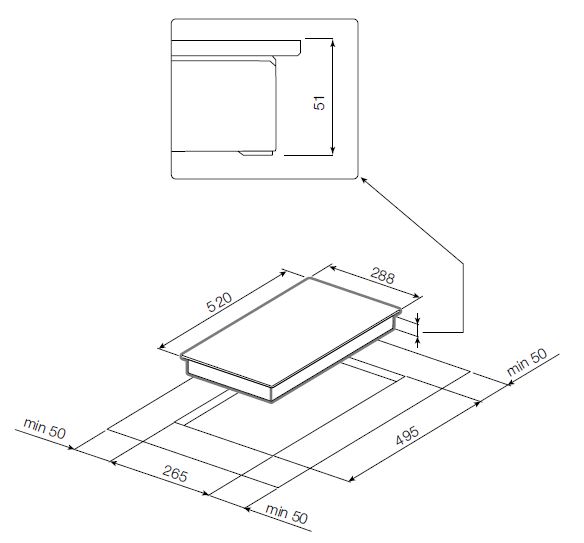 Стеклокерамическая варочная панель Premium Graude EK 30.0 W